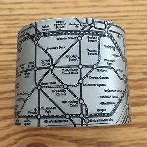 London Underground/Tube Cuff Bracelet